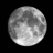Moon age: 15 days, 14 hours, 58 minutes,100%